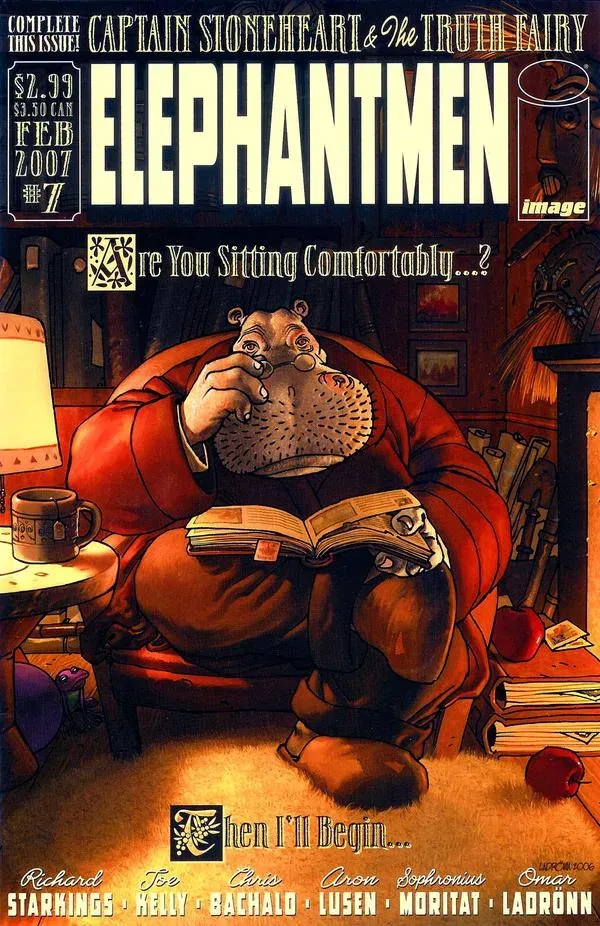 Cover of Elephantmen #7
