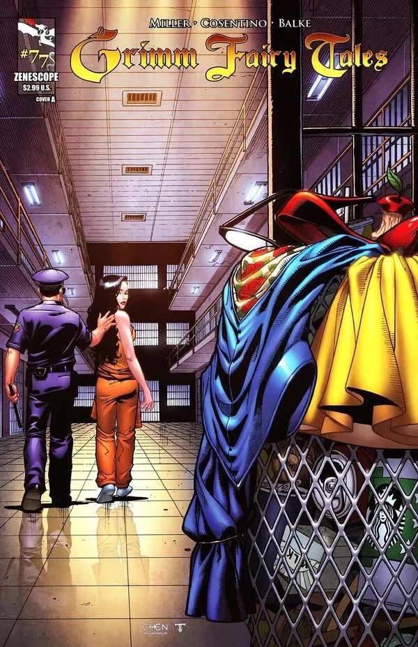 Cover of Grimm Fairy Tales #77