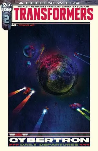Cover of Transformers #2