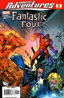 Cover of Marvel Adventures Fantastic Four #9