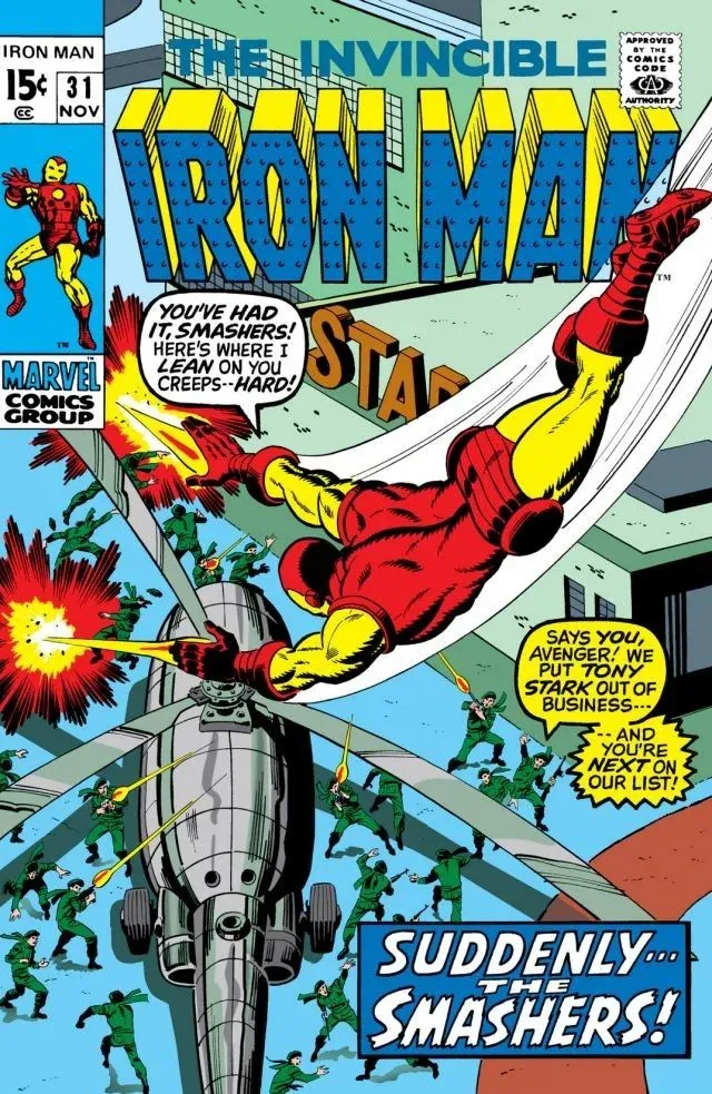 Cover of Iron Man #31