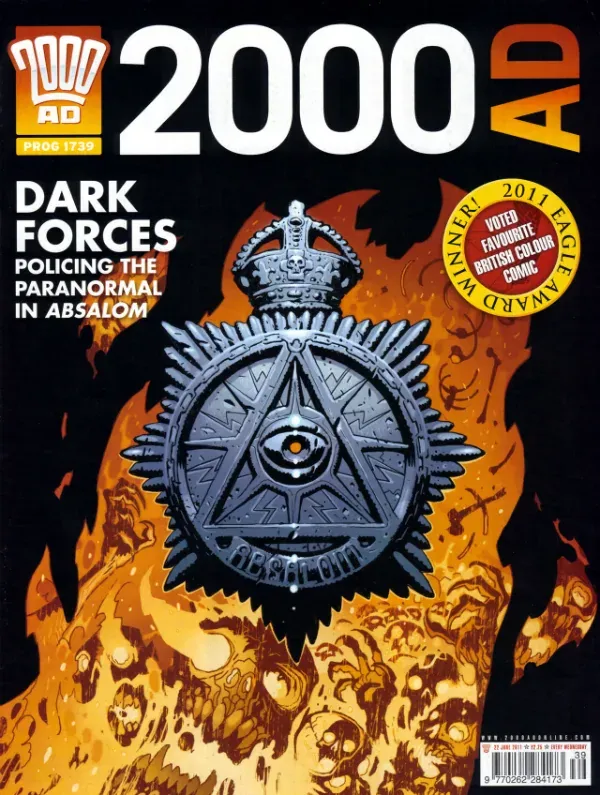Cover of 2000 AD #1739