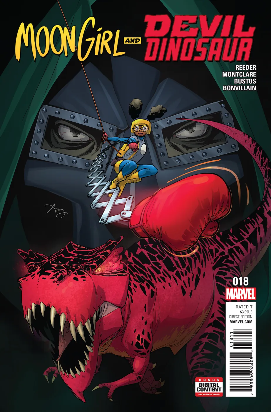 Cover of Moon Girl and Devil Dinosaur #18