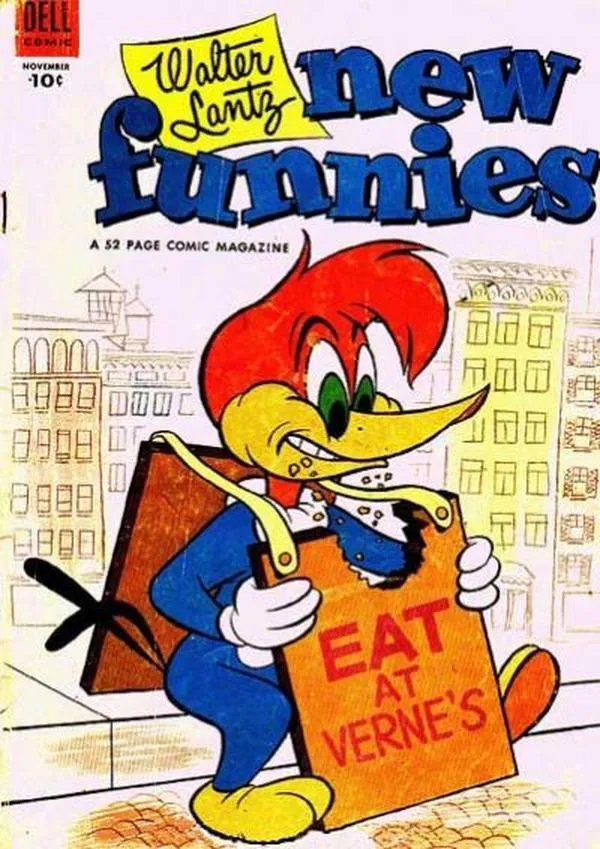 Cover of Walter Lantz New Funnies #201