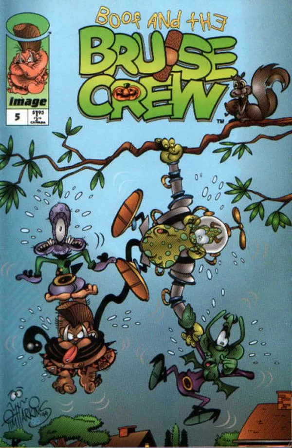 Cover of Boof and the Bruise Crew #5