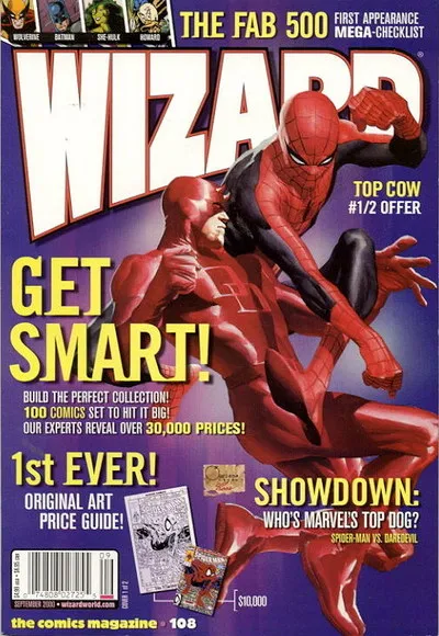 Cover of Wizard: The Comics Magazine #108