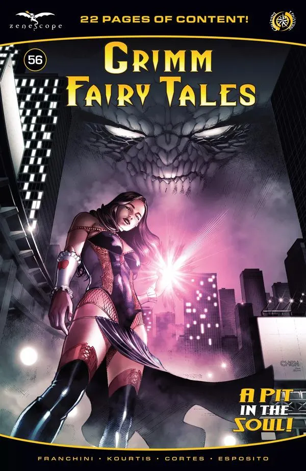 Cover of Grimm Fairy Tales #56