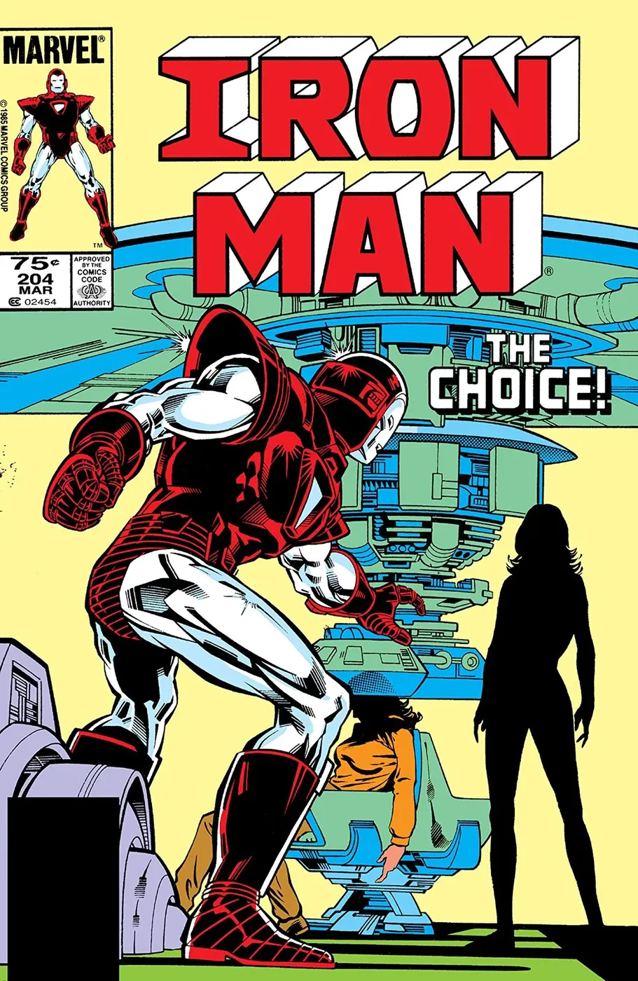 Cover of Iron Man #204