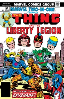 Cover of Marvel Two-in-One #20