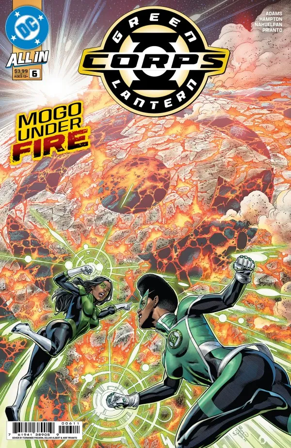 Cover of Green Lantern Corps #6