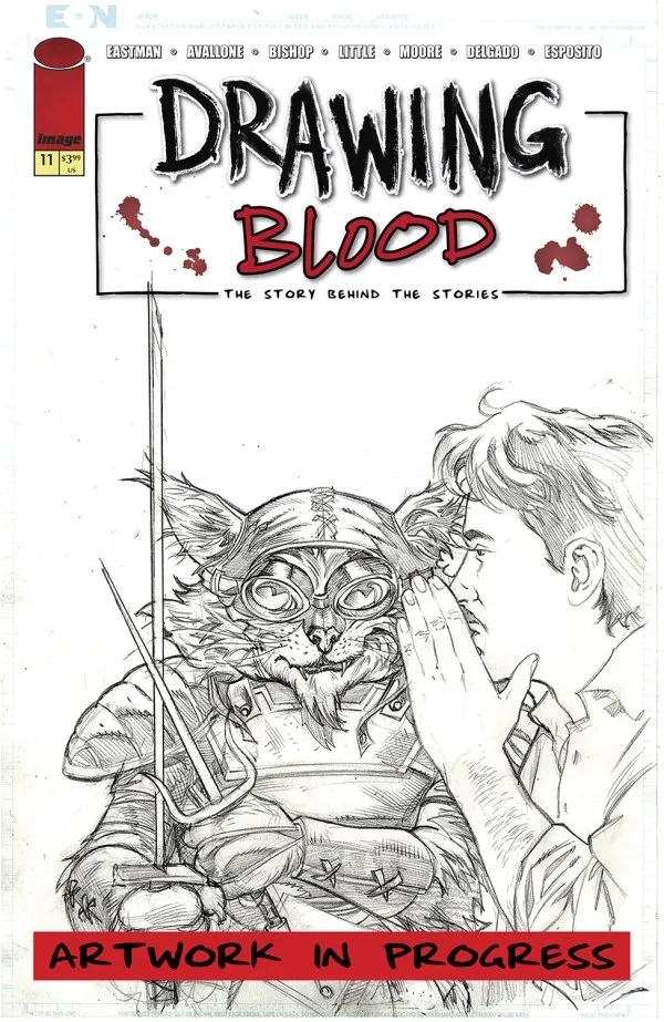 Cover of Drawing Blood #11