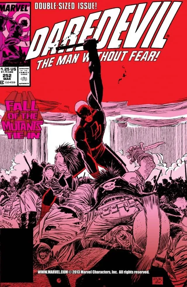 Cover of Daredevil #252