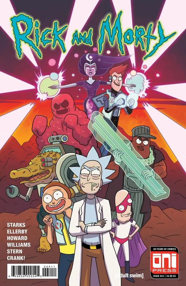 Cover of Rick and Morty #44