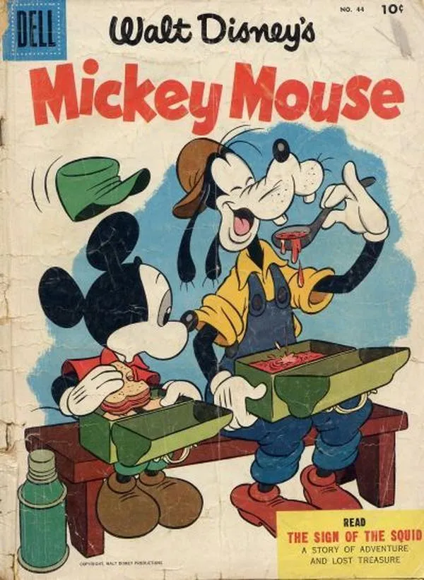 Cover of Walt Disney's Mickey Mouse #44