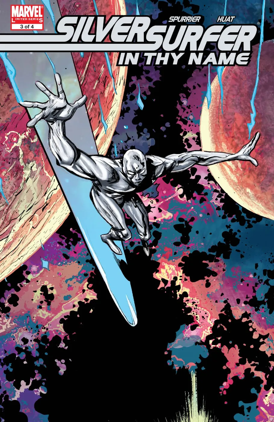 Cover of Silver Surfer: In Thy Name #3
