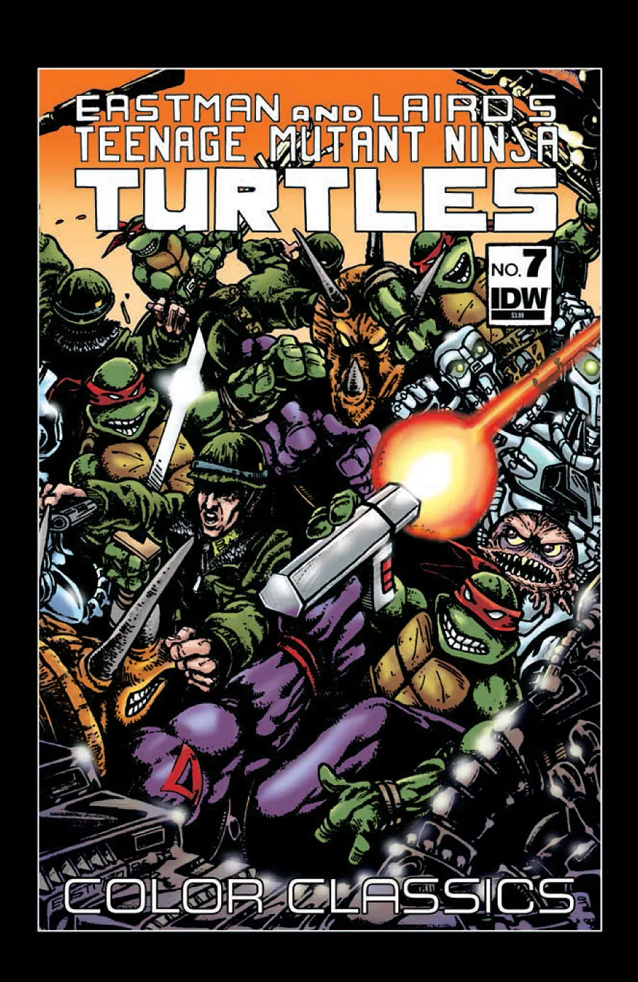 Cover of Teenage Mutant Ninja Turtles Color Classics #7