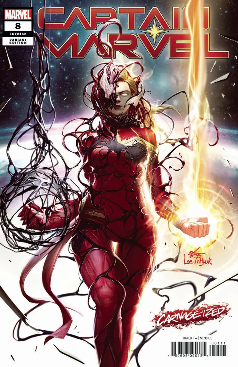Cover of Captain Marvel #8 (142)