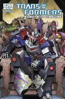 Cover of The Transformers: Robots in Disguise #34