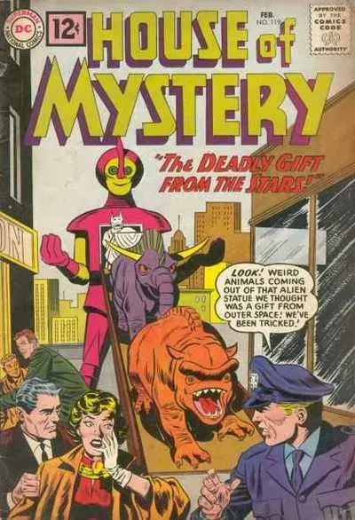 Cover of House of Mystery #119