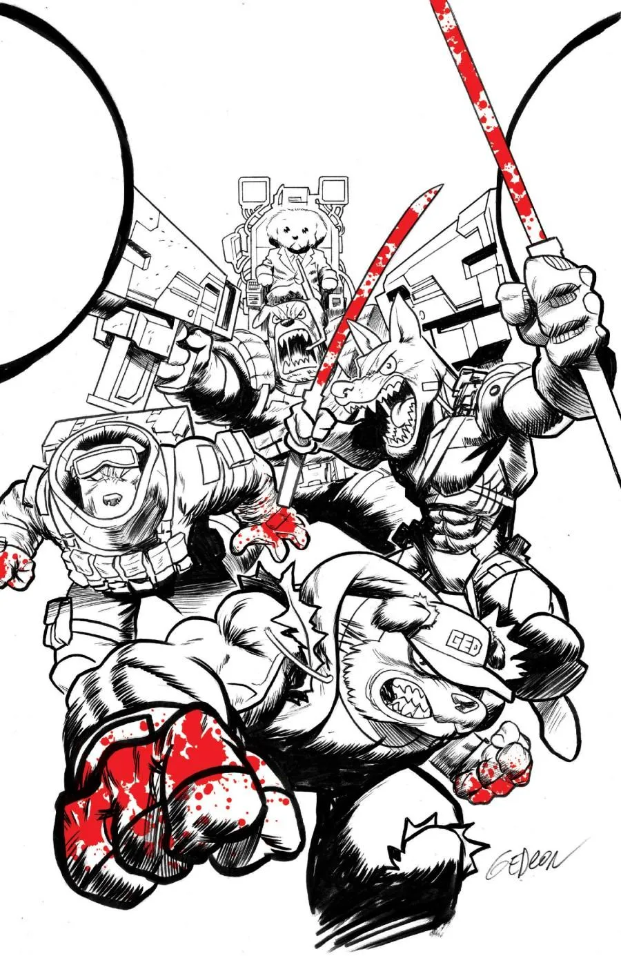 Cover of Super Mondo Mega Mutts #1
