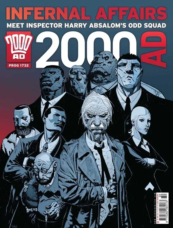 Cover of 2000 AD #1732