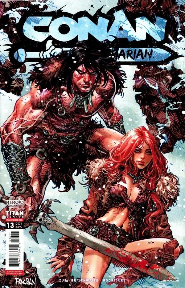 Cover of Conan: The Barbarian #13