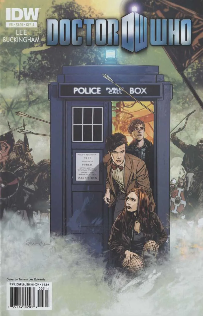 Cover of Doctor Who #5