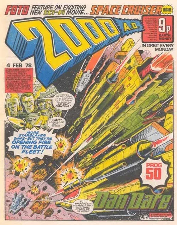 Cover of 2000 AD #50
