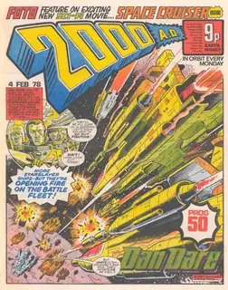 Cover of 2000 AD #50