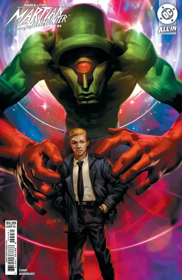 Cover of Absolute Martian Manhunter #4