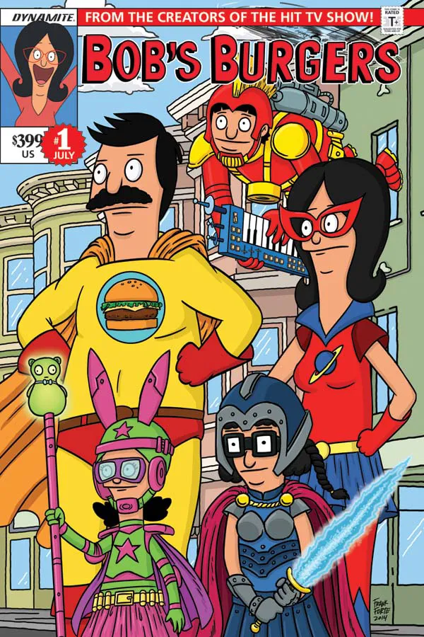Cover of Bob's Burgers #1