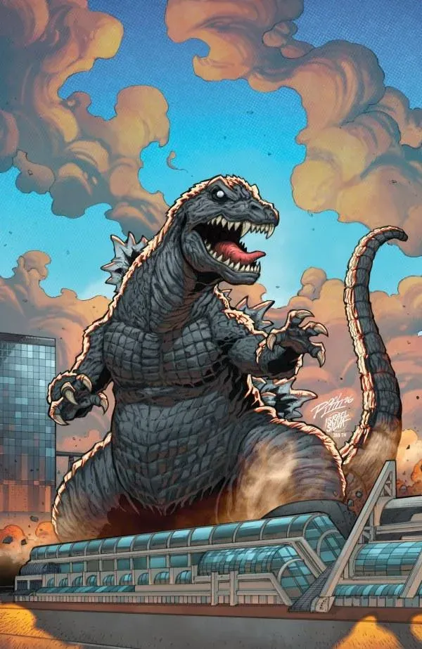 Cover of Godzilla vs. America: San Diego #1