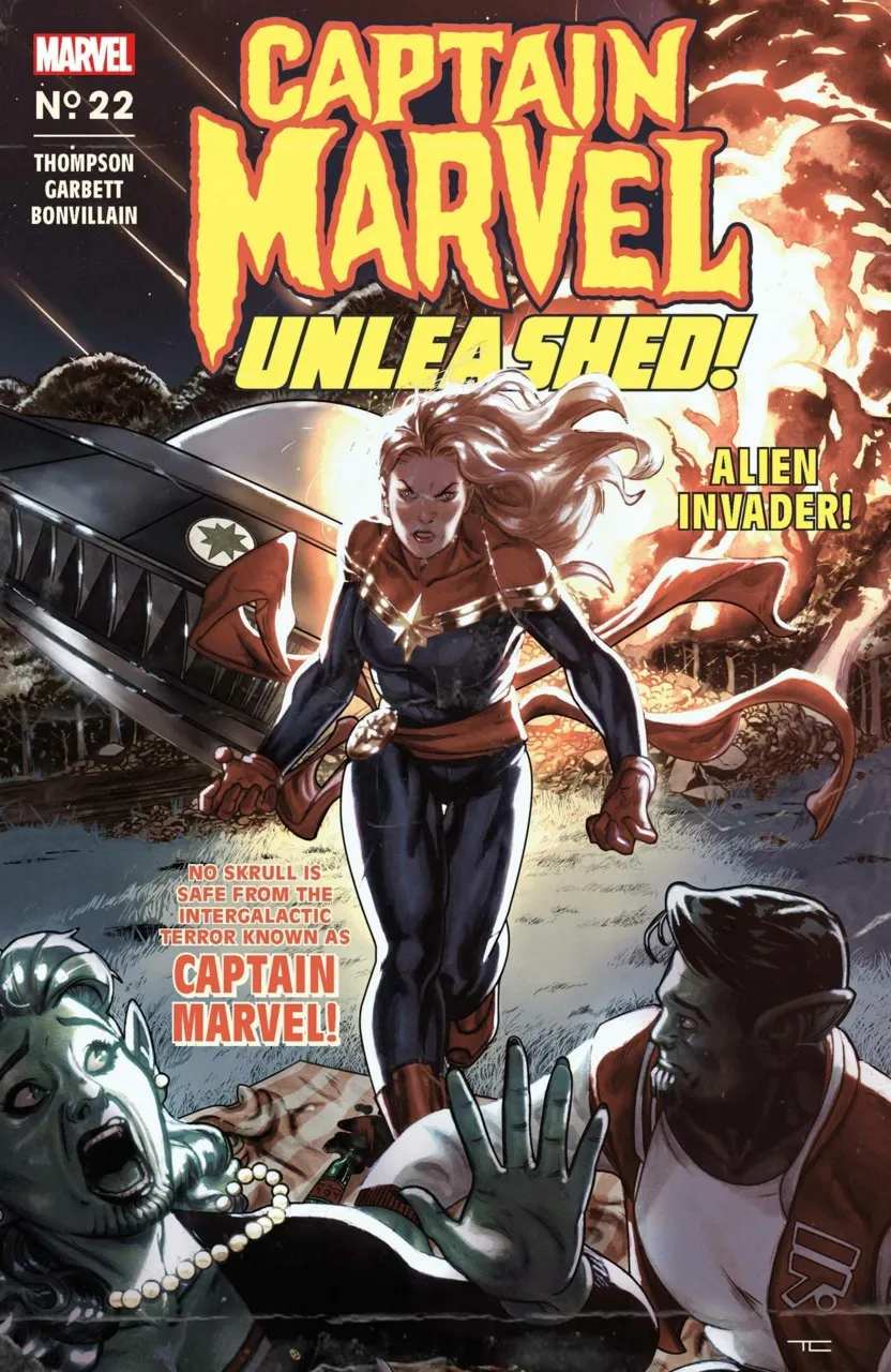Cover of Captain Marvel #22 (156)