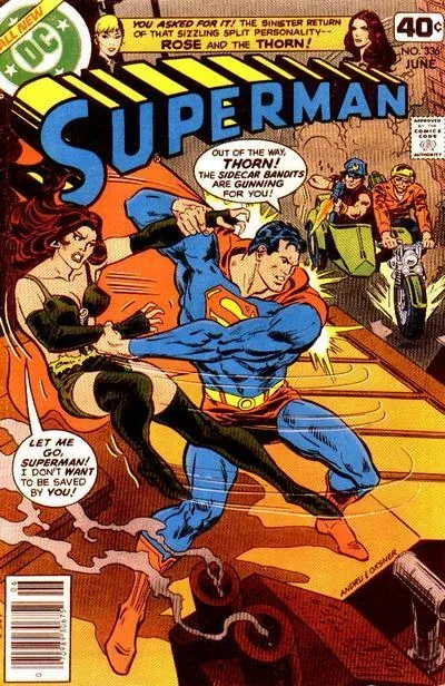 Cover of Superman #336