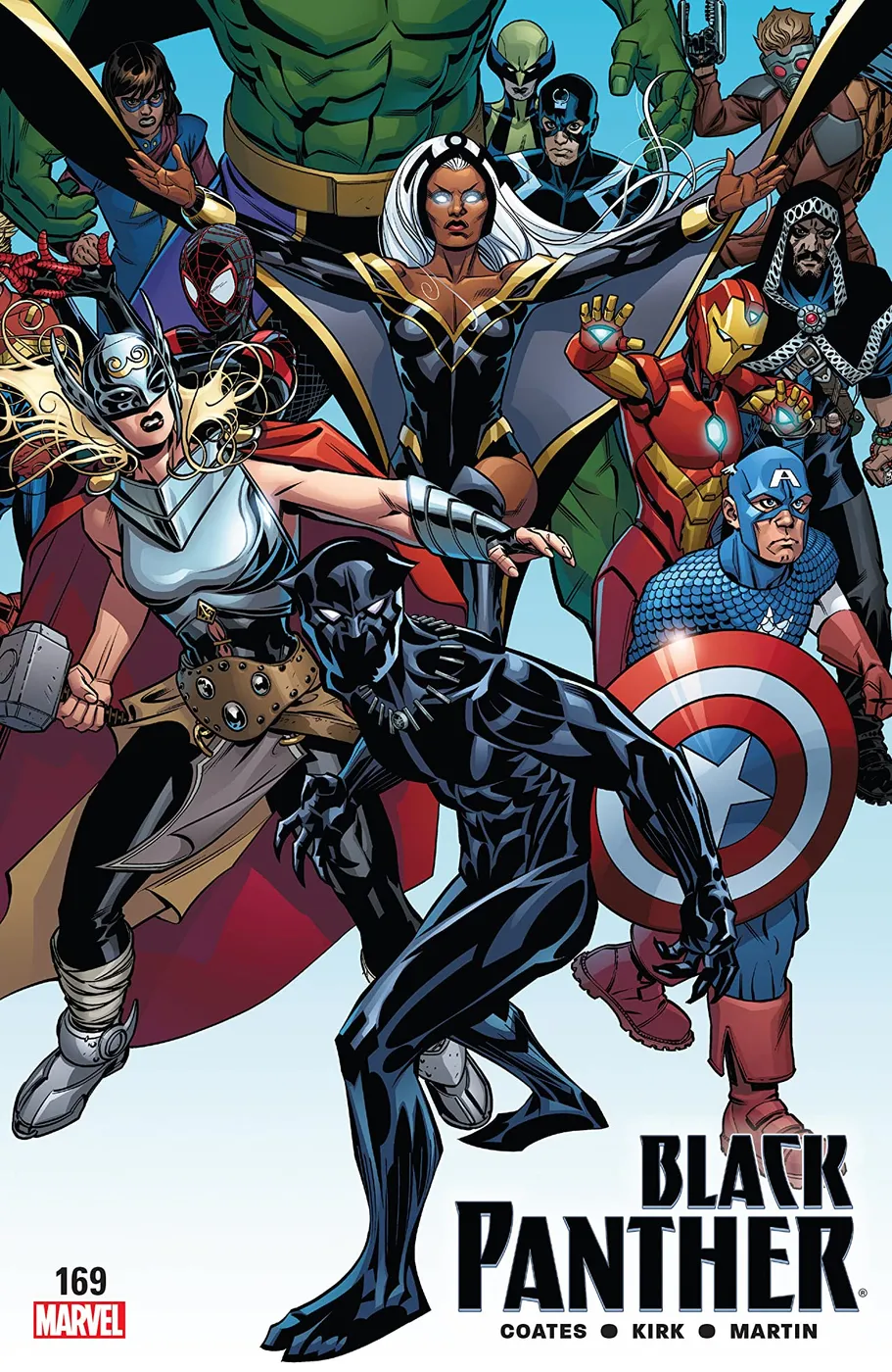 Cover of Black Panther #169