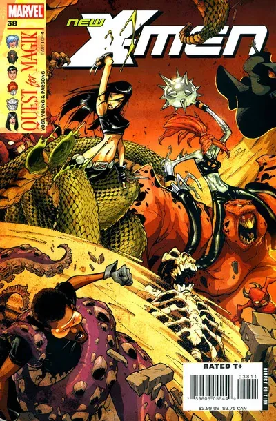 Cover of New X-Men #38