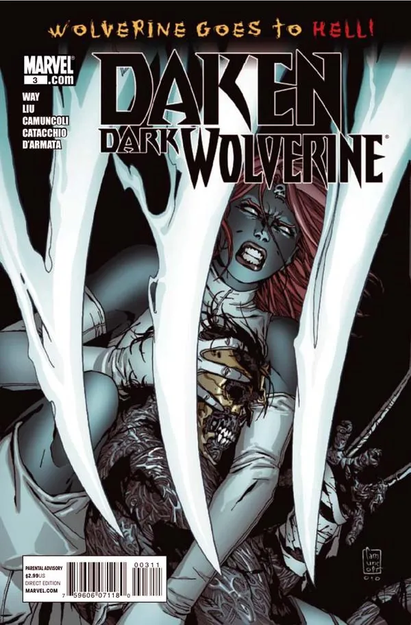 Cover of Daken: Dark Wolverine #3