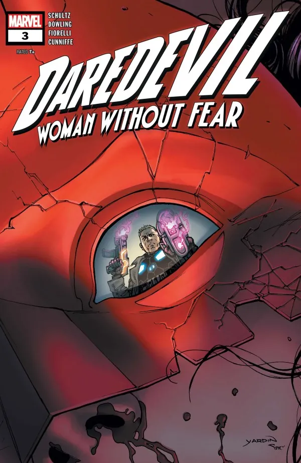 Cover of Daredevil: Woman Without Fear #3