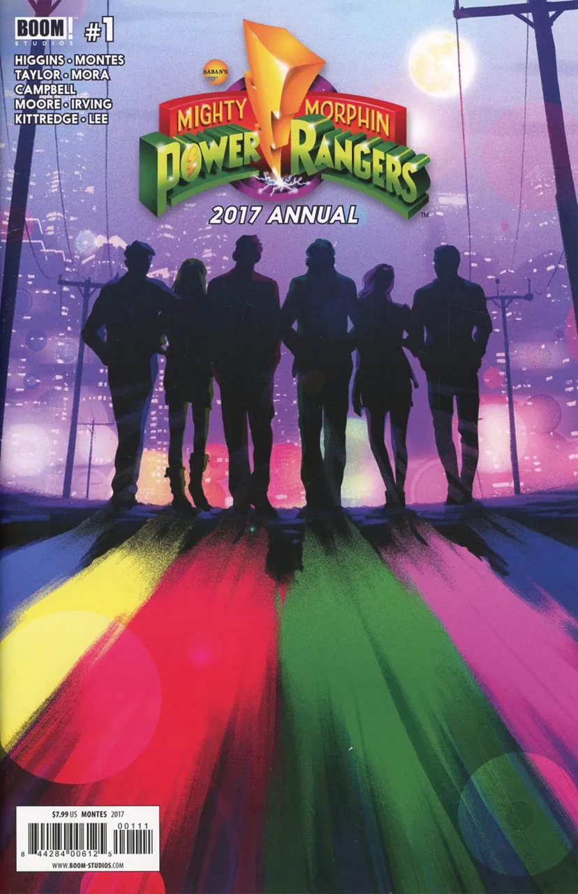 Cover of Mighty Morphin Power Rangers 2017 Annual #1