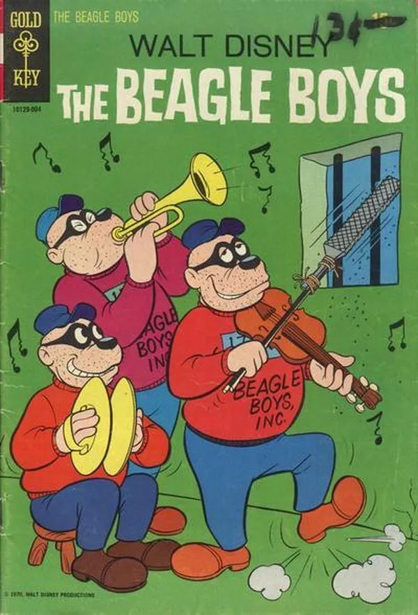Cover of Walt Disney the Beagle Boys #9