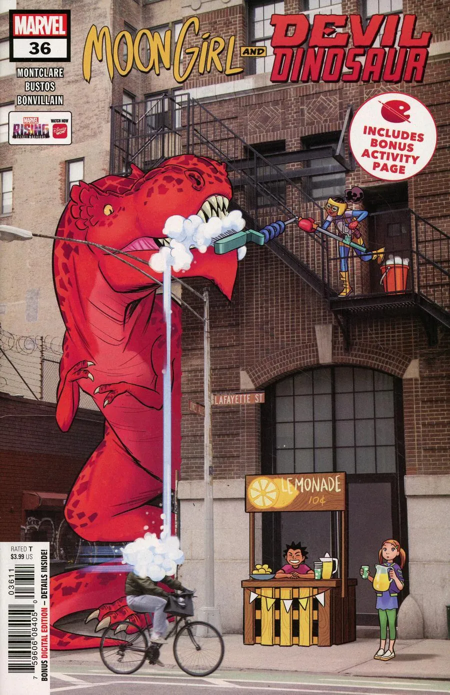 Cover of Moon Girl and Devil Dinosaur #36