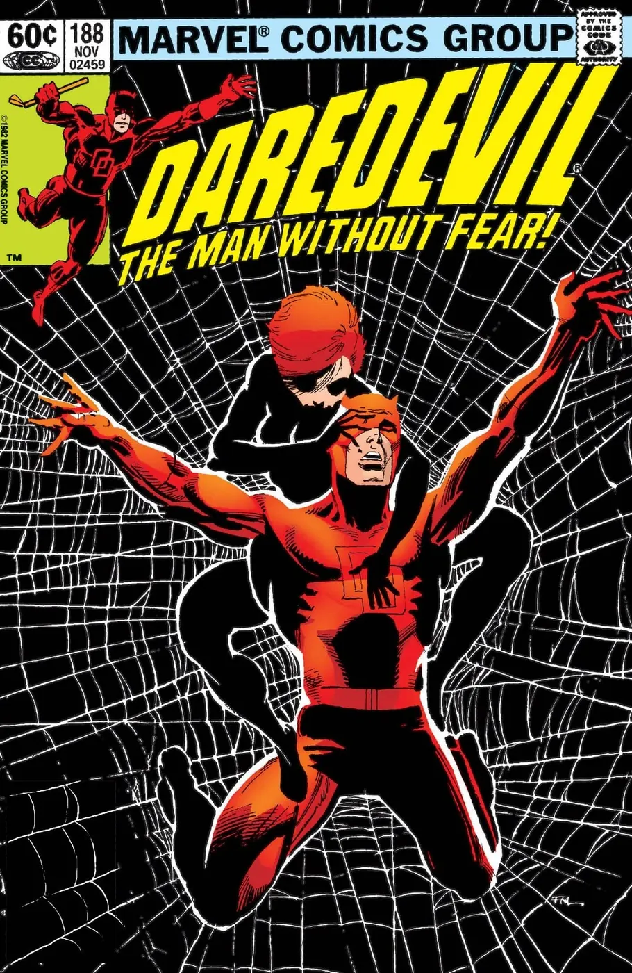 Cover of Daredevil #188