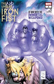 Cover of The Undead Iron Fist #3