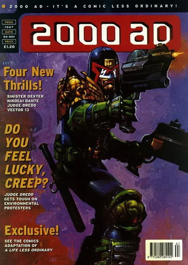 Cover of 2000 AD #1067