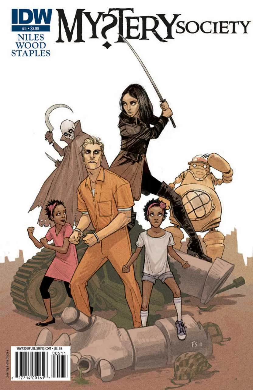 Cover of Mystery Society #5