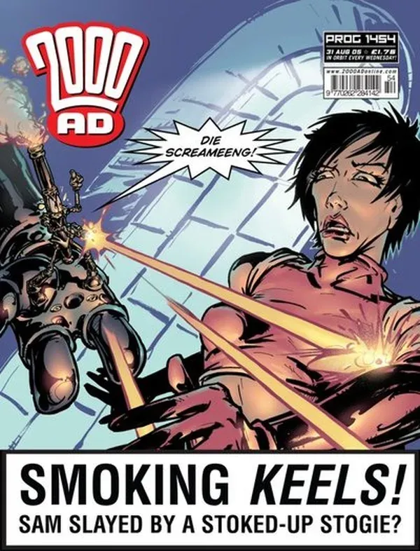 Cover of 2000 AD #1454