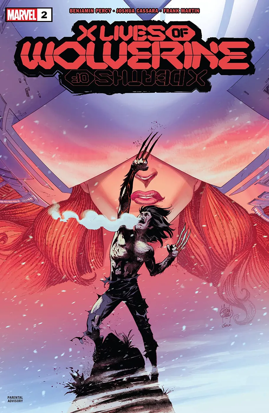 Cover of X Lives of Wolverine #2