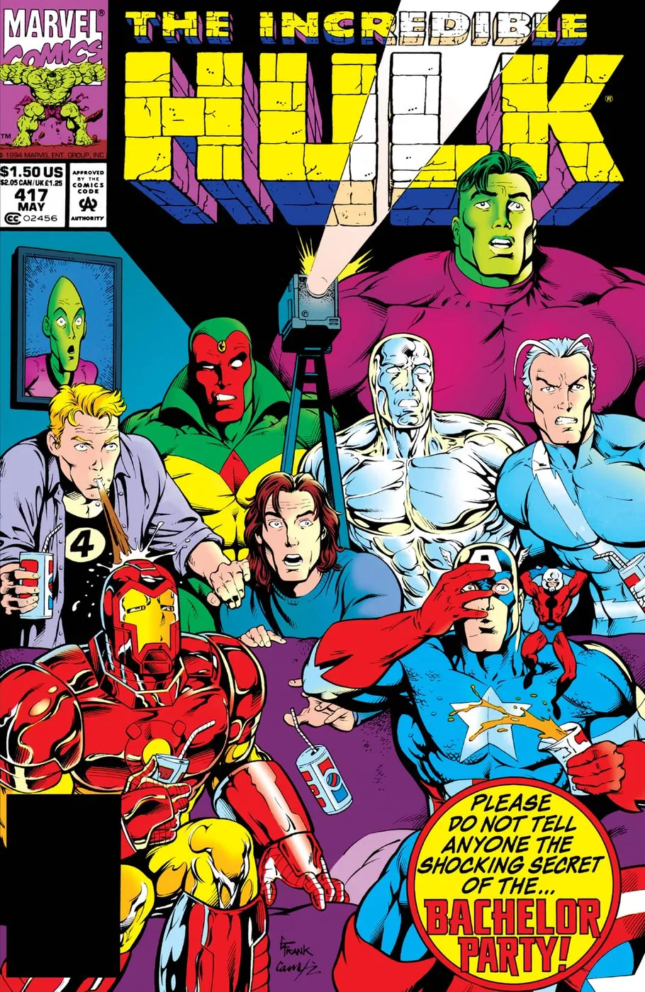 Cover of The Incredible Hulk #417