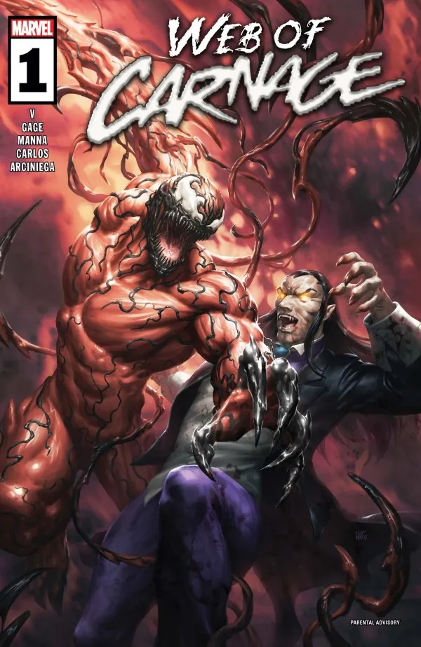 Cover of Web of Carnage #1