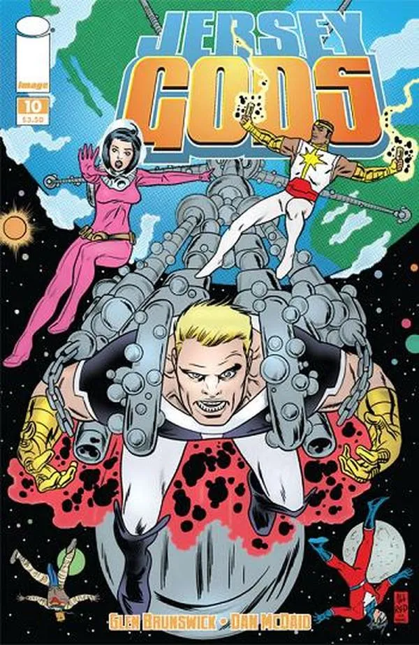 Cover of Jersey Gods #10
